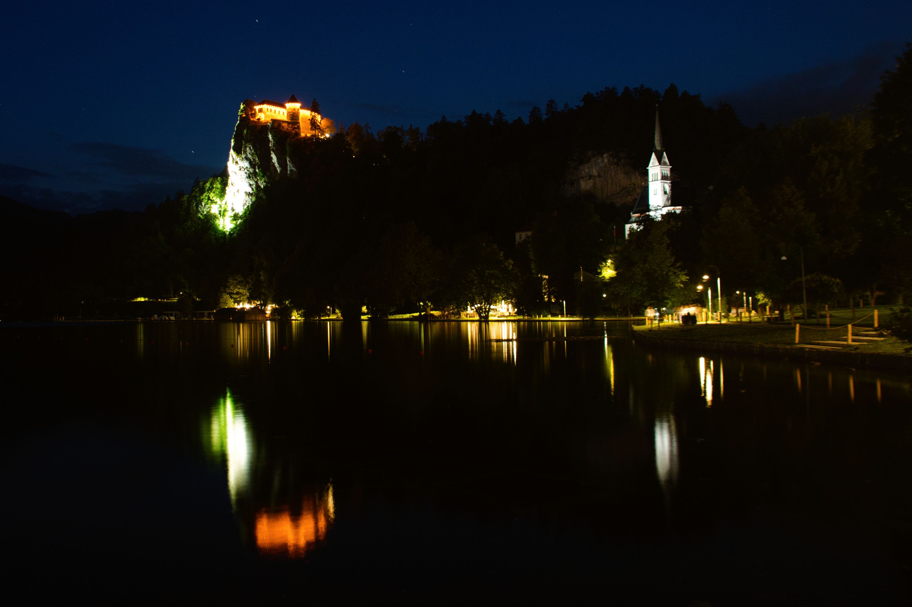 Bled (Slovenia) by night